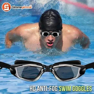 Mandotos ClearView HD Swim Goggles with Adjustable Straps
