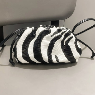 Zebra Pattern Crossbody Shoulder Bag
