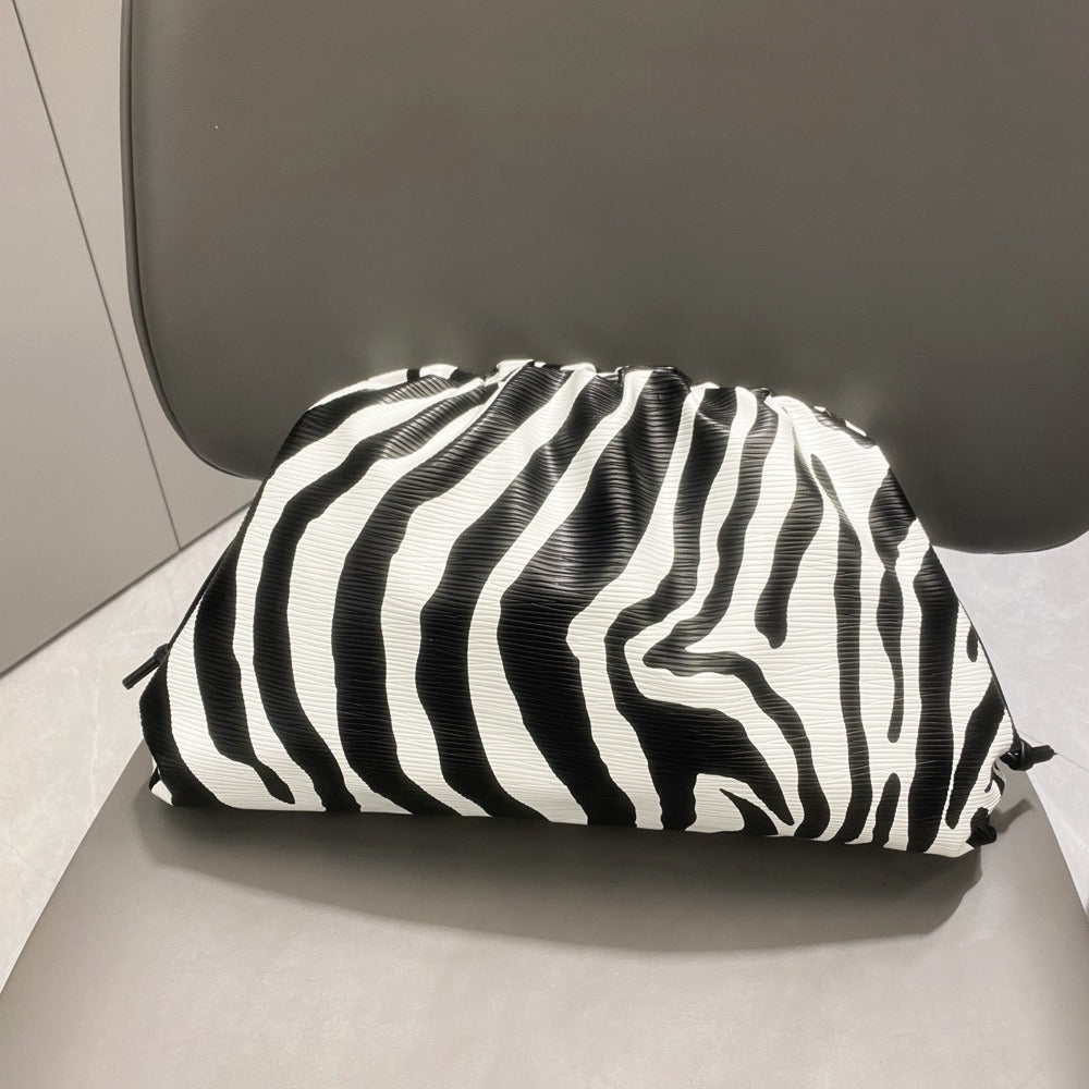 Zebra Pattern Crossbody Shoulder Bag