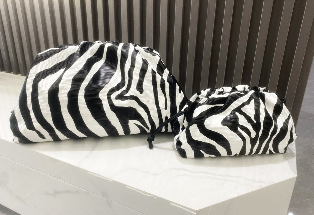 Zebra Pattern Crossbody Shoulder Bag