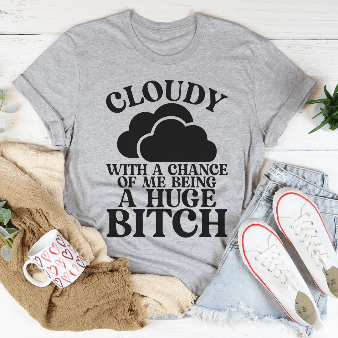 Cloudy Tee - Soft and Stylish Everyday Wear