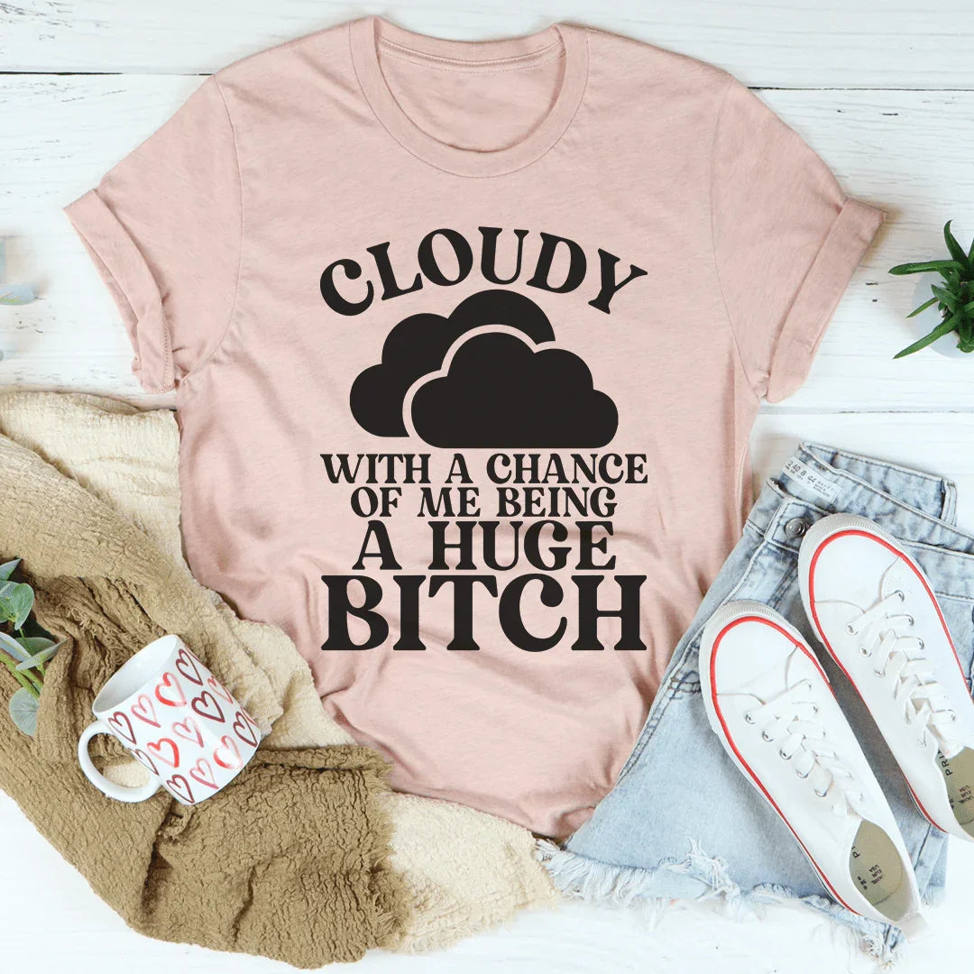 Cloudy Tee - Soft and Stylish Everyday Wear