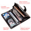 Clutch Bag RFID Anti-Magnetic Anti-Theft Brush Ladies Long Wallet Mobile Phone Bag Leather Wallet Coin Pocket - Korvel
