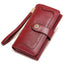 Clutch Bag RFID Anti-Magnetic Anti-Theft Brush Ladies Long Wallet Mobile Phone Bag Leather Wallet Coin Pocket - Korvel