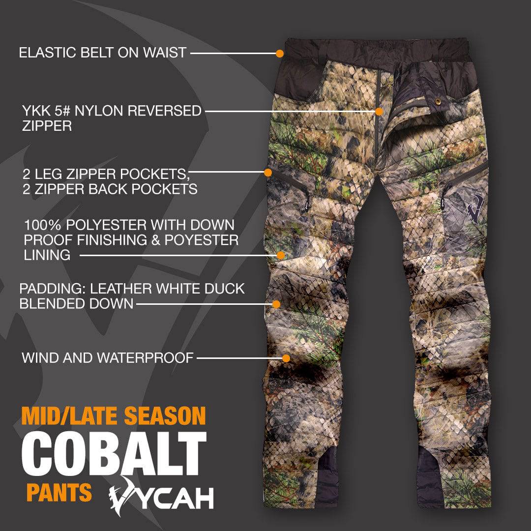 Vycah Cobalt Down Pant - Premium Outerwear