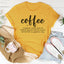 Coffee Magic Liquid Tee - Embrace Your Love for Coffee