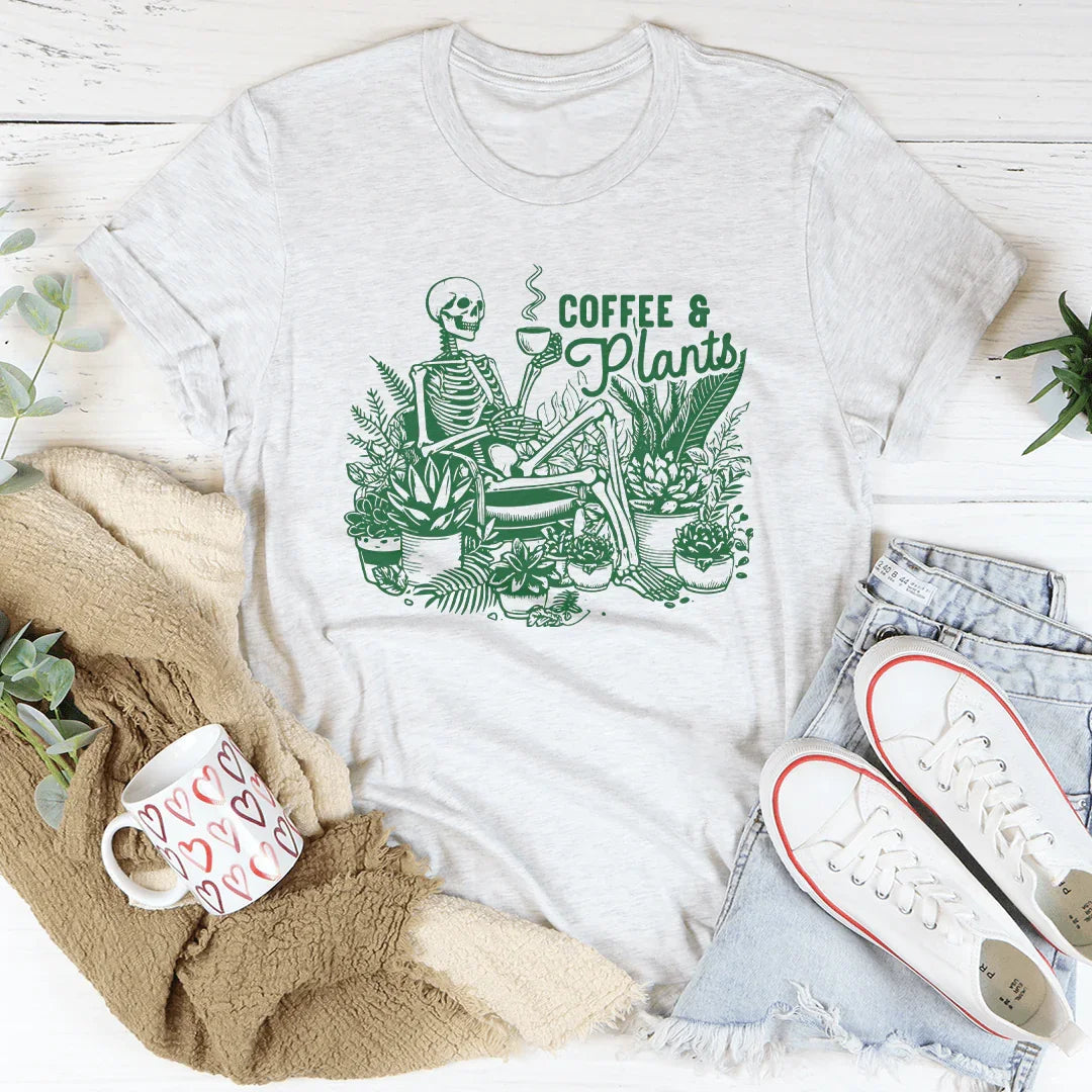 Coffee and Plants Women's T-Shirt