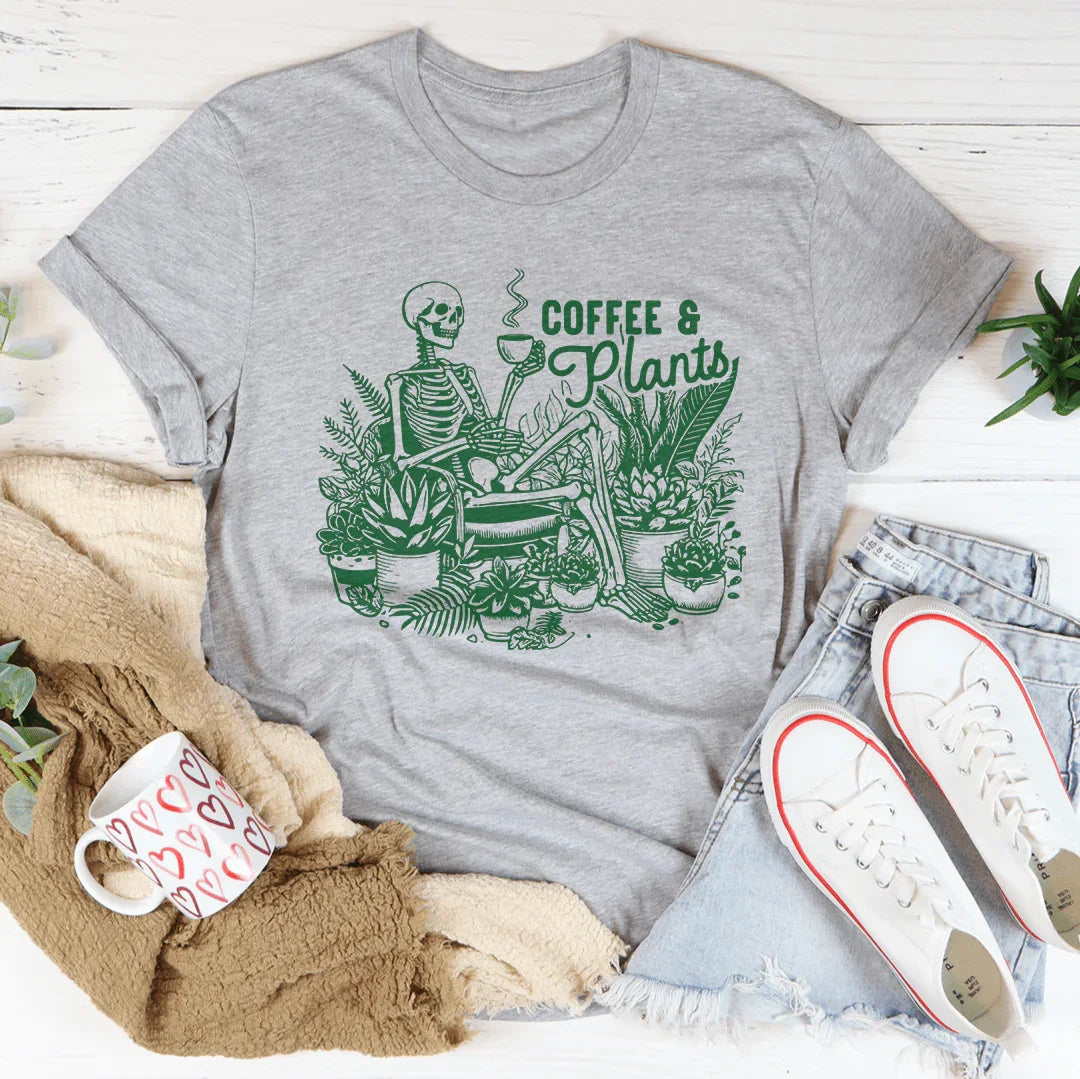 Coffee and Plants Women's T-Shirt