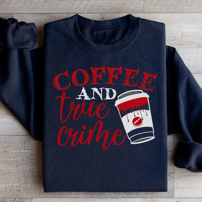 Sudadera de café y crímenes reales