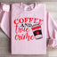 Sudadera de café y crímenes reales