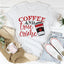 Camiseta de Café y Crimen Verdadero