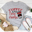 Camiseta de Café y Crimen Verdadero