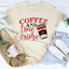 Camiseta de Café y Crimen Verdadero