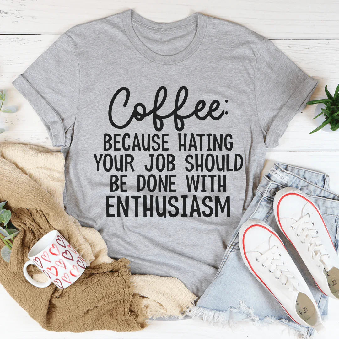 Coffee Enthusiasm Tee
