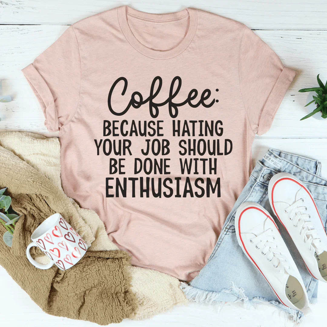 Coffee Enthusiasm Tee