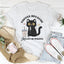 Café Porque Asesinar Está Mal Camiseta de Gato Negro