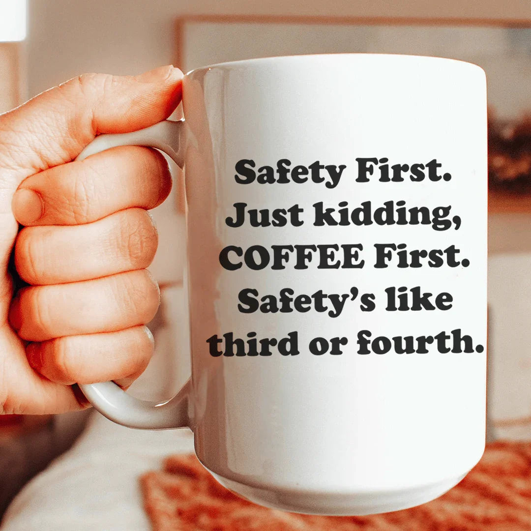 Tasse en céramique Coffee First 15 oz