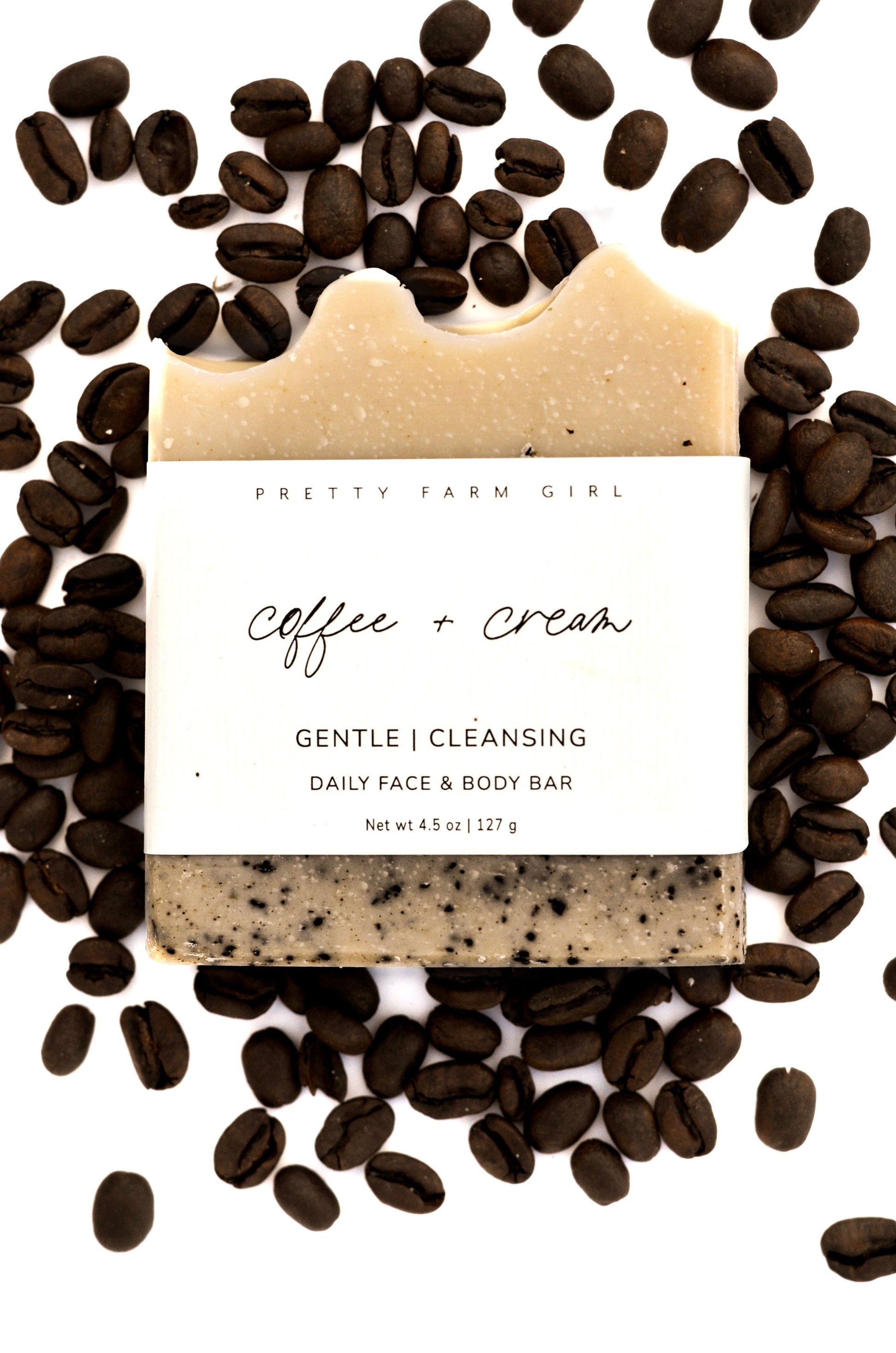 Indulgent Coffee & Cream Artisan Tallow Goat Milk Soap Bar - Korvel