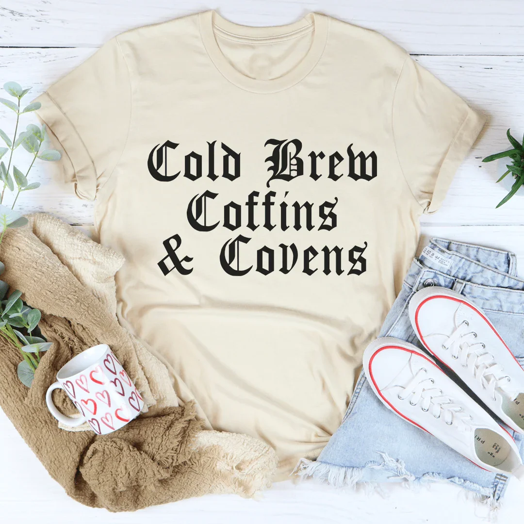 Cold Brew Coffins & Covens Tee - Korvel