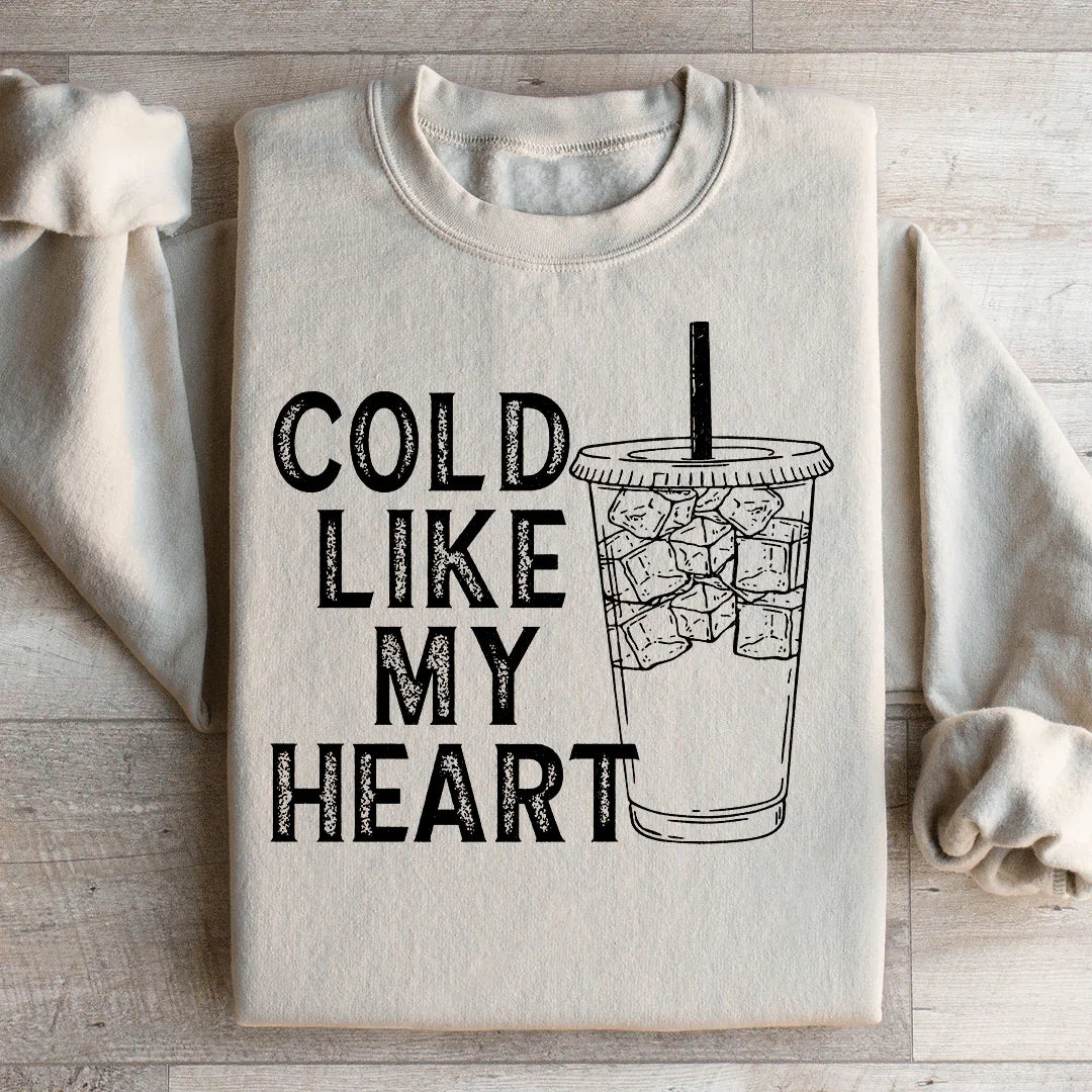 Sudadera Fría como mi corazón