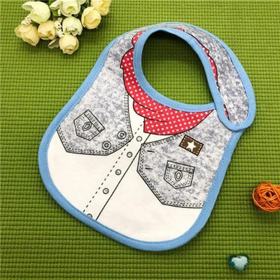 Festive Cotton Bibs for Newborns - Cute Patterns