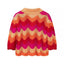 Ensemble de chemise et jupe en tricot rayé élégant
