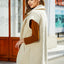 Collared Neck Button Up Vest Coat - Korvel
