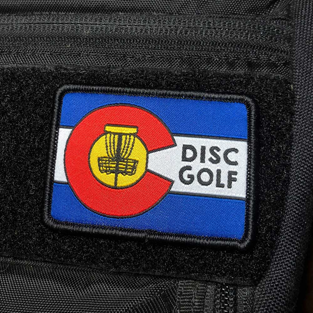Patch de Disc Golf du Colorado - Crochet et Boucle