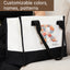 Colorblock handbag custom made to order 380g linen cotton - Korvel