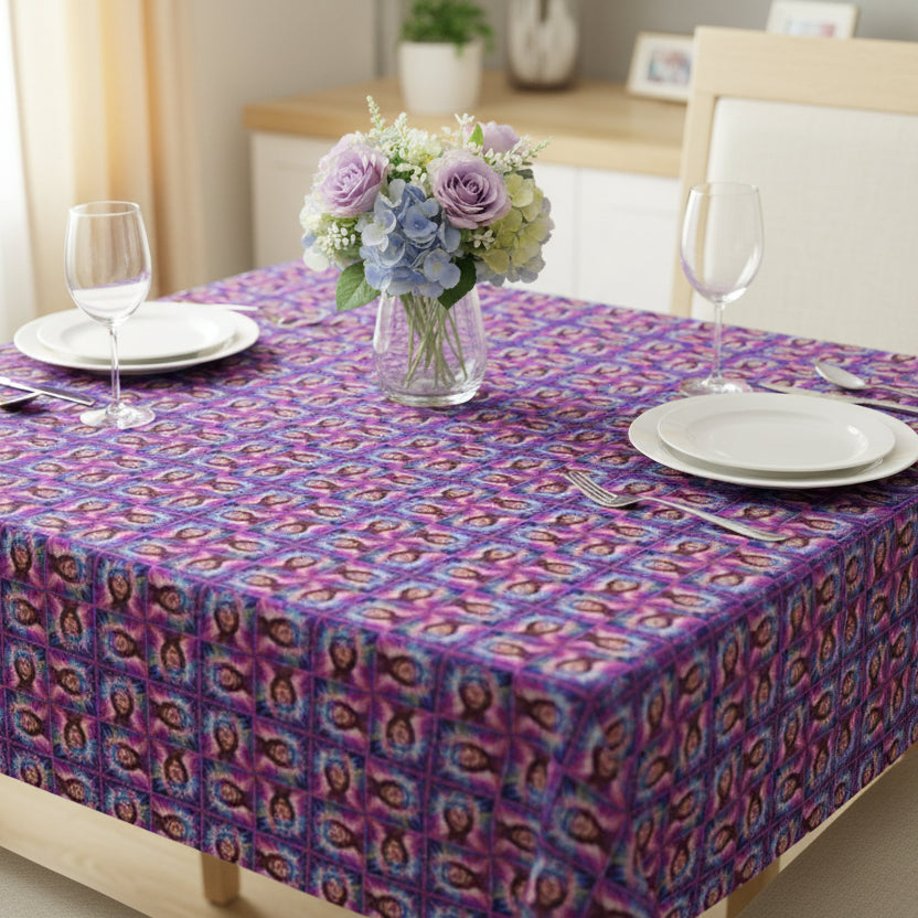 Colorful Epilepsy Awareness Tablecloth