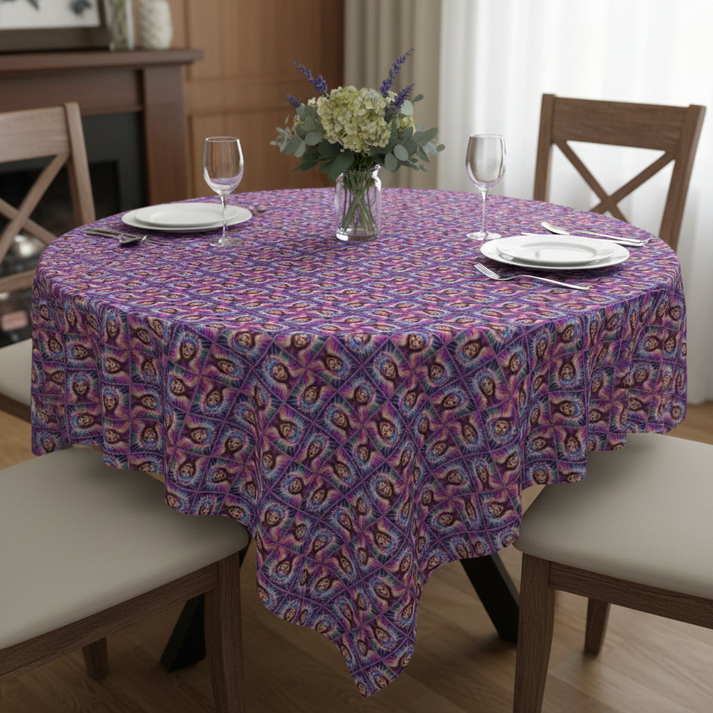 Colorful Epilepsy Awareness Tablecloth