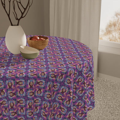 Colorful Epilepsy Awareness Tablecloth