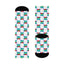 Colorful Cat Lady Cushioned Crew Socks