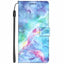 Colorful Marble Flip Leather Case for iPhone 11/12/13 Series