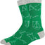 Colorful Mathematical Formula Problem Solving Printed Men's Socks Cotton Socks - Korvel