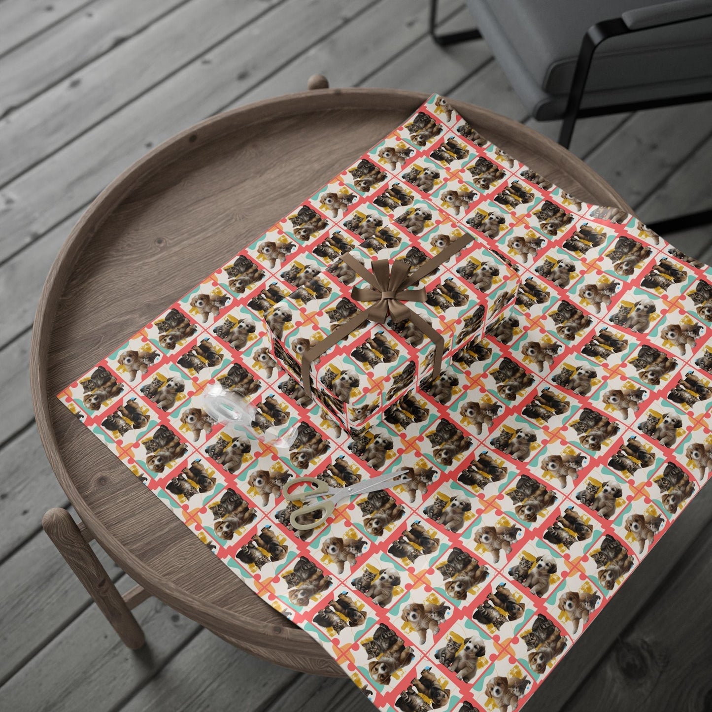 Vibrant Pet-Themed Gift Wrap for Every Occasion - Korvel