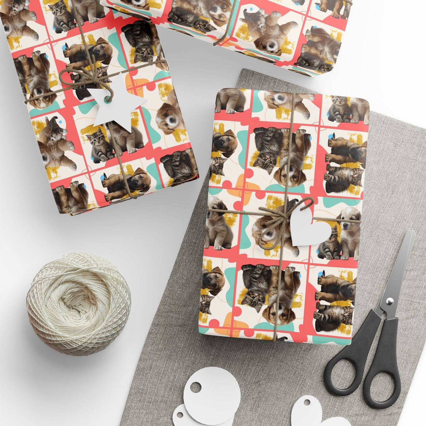 Vibrant Pet-Themed Gift Wrap for Every Occasion - Korvel