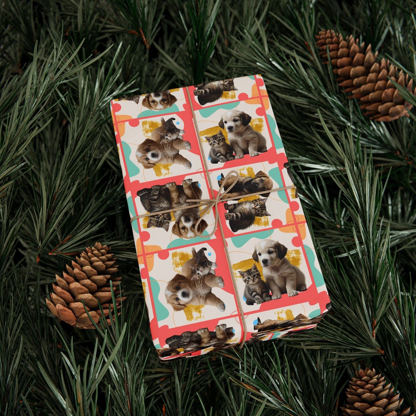 Vibrant Pet-Themed Gift Wrap for Every Occasion - Korvel