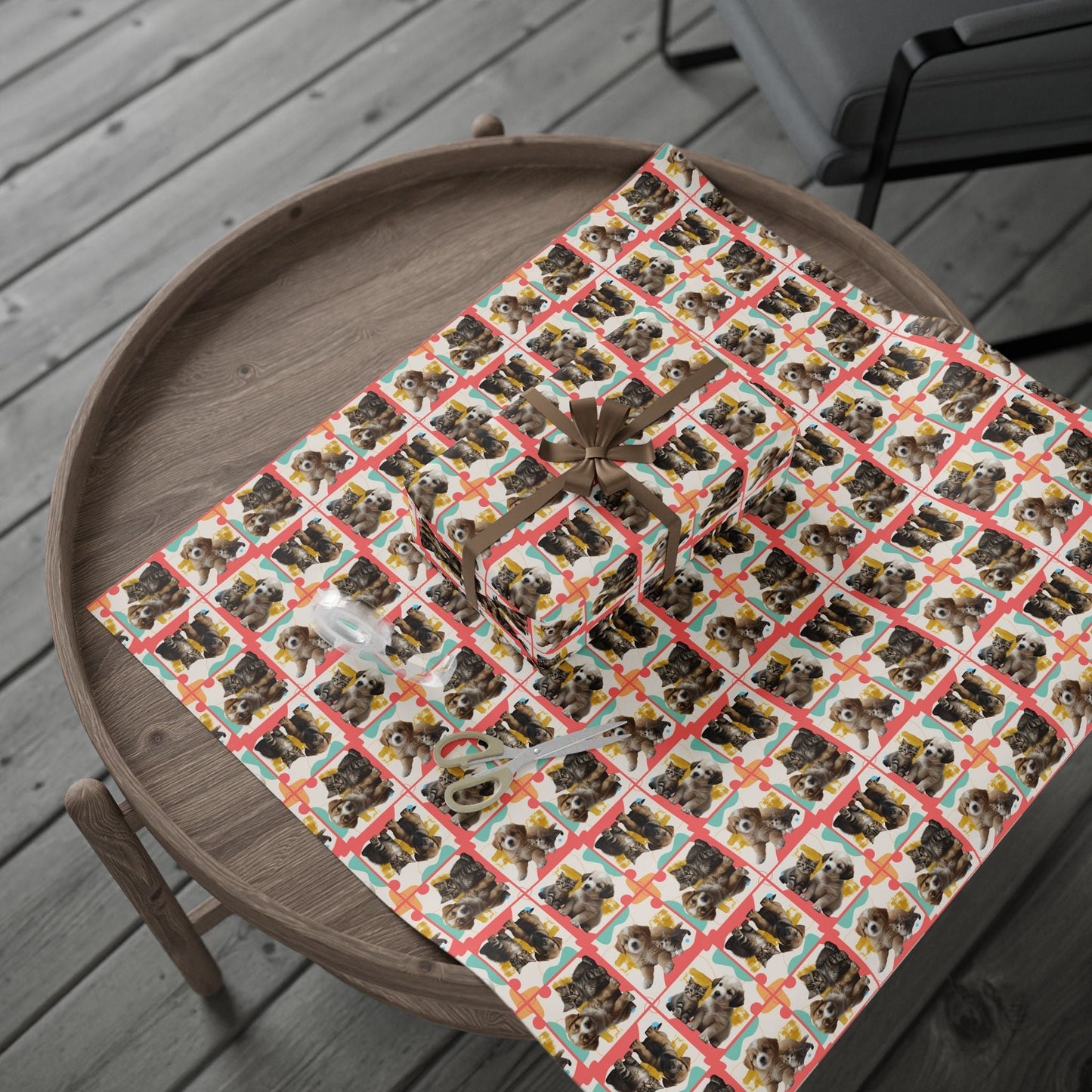 Vibrant Pet-Themed Gift Wrap for Every Occasion - Korvel
