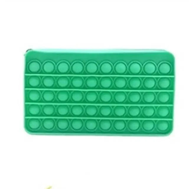 Estuche de Lápices Antiestrés Colorido - Diseño Arcoíris