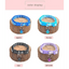 Colorful Adjustable Nylon Pet Collar with Stylish Print