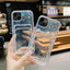 Colorful Holographic Love Heart Phone Case for iPhone