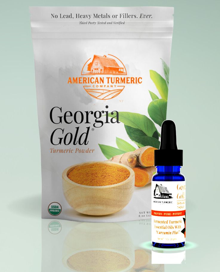 Organic Turmeric Powder & Fermented Oil Bundle