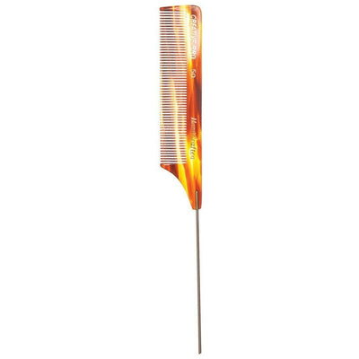 C50P Pin Tail Tortoise Comb - 8.5 Inch Precision Tool