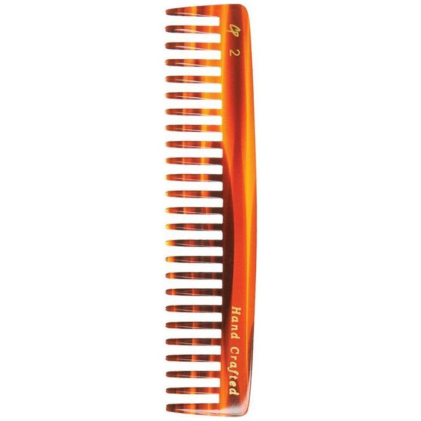 C2 Tortoise Pocket Comb - Detangling & Styling Tool