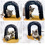 Comfortable Arch Cat Grooming and Scratching Device