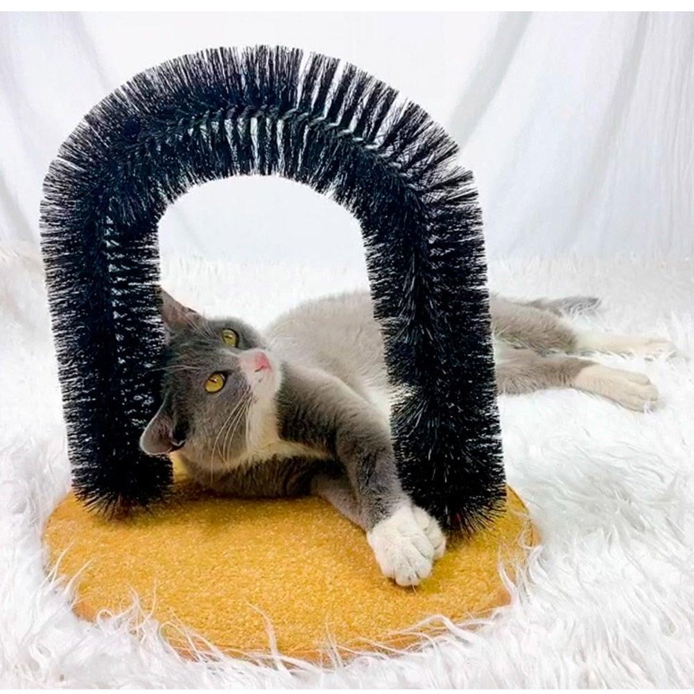 Comfortable Arch Cat Grooming and Scratching Device