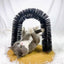 Comfortable Arch Cat Grooming and Scratching Device