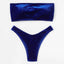 Conjunto de Bikini de Terciopelo Elegante para Mujeres - Ropa de Baño de Verano