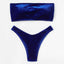 Conjunto de Bikini de Terciopelo Elegante para Mujeres - Ropa de Baño de Verano